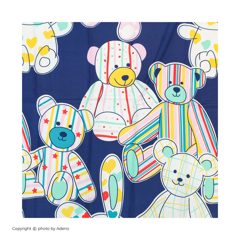 ملحفه آدنو مدل Ted کد IR85 یک نفره سایز 70x135 سانتی متر