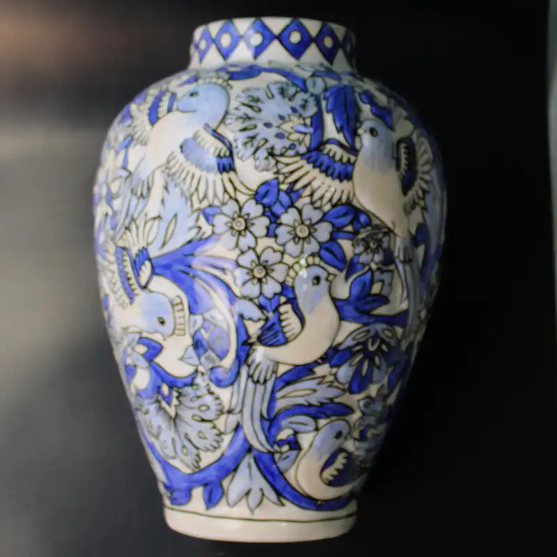 گلدان سفالی مدل بلونی