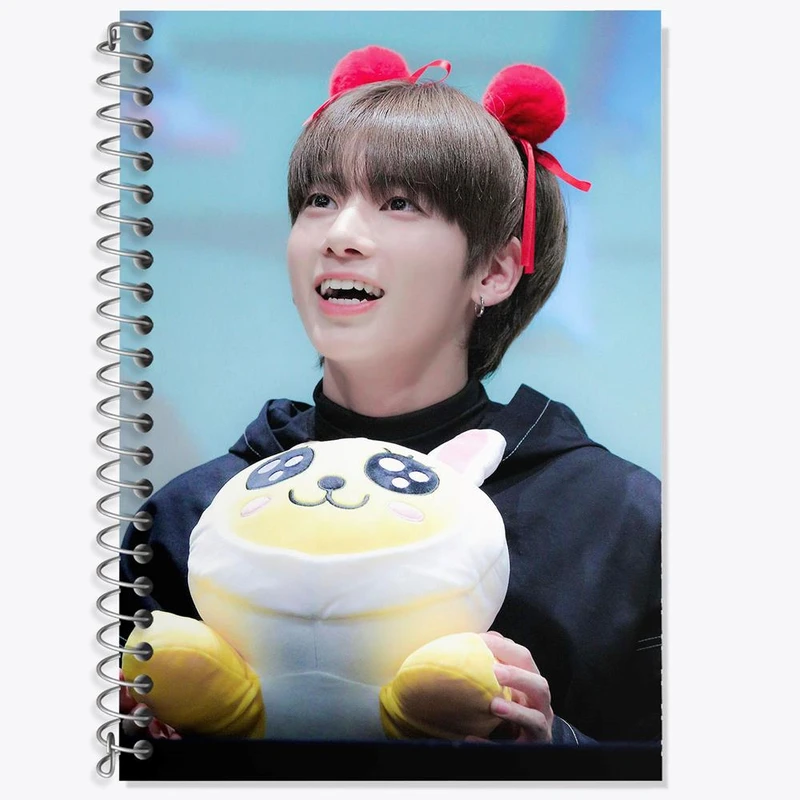 دفتر زبان 50 برگ خندالو مدل سه خط طرح تهیون گروه تی اکس تی TXT کد 11839