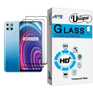 AFS Unique Glass MIX002 Screen Protector For Realme C25Y Pack Of 2