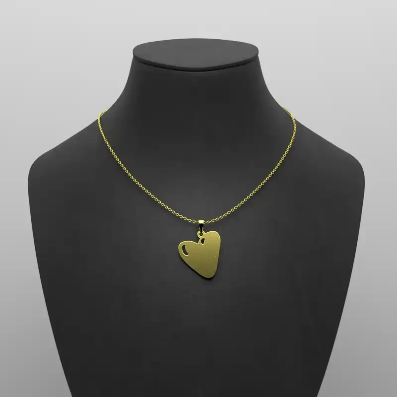 گردنبند طلا 18 عیار زنانه مدوپد کد CA10799
