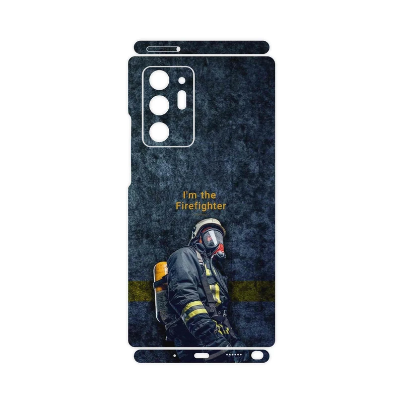 برچسب پوششی ماهوت مدل Firefighter-FullSkin مناسب برای گوشی موبایل سامسونگ Galaxy Note 20 Ultra