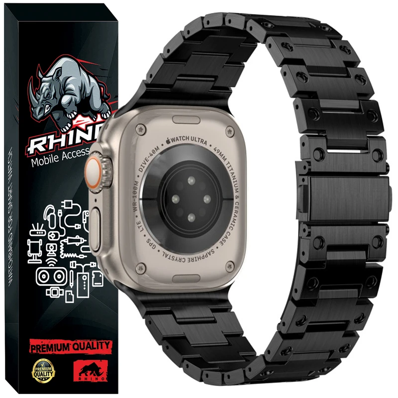 بند راینو مدل 3BID Link مناسب برای ساعت هوشمند اسمارت واچ Watch 8 49mm