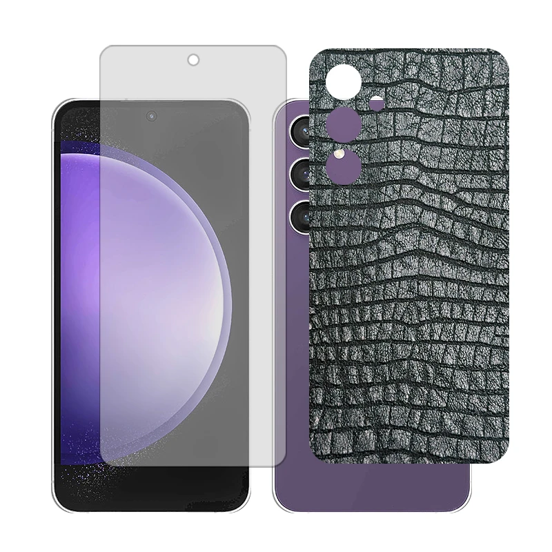 محافظ صفحه نمایش مات گلس مدل Together مناسب برای گوشی موبایل سامسونگ Galaxy S23 FE به همراه برچسب پوششی پشت گوشی  