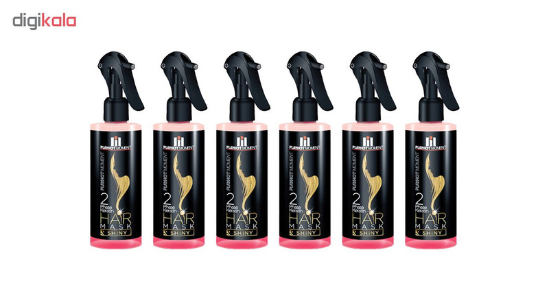 اسپری مو پلی هات مومنت مدل shiny حجم 280 میلی لیتر مجموعه 6 عددی اسپری مو پلی هات مومنت مدل shiny حجم 280 میلی لیتر مجموعه 6 عددی