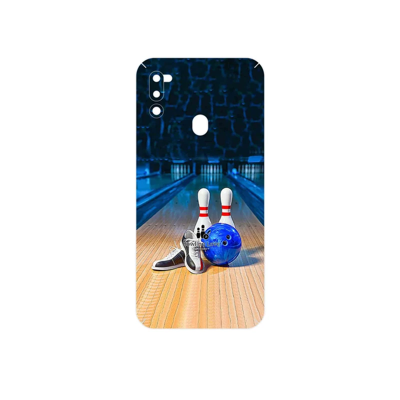 برچسب پوششی ماهوت مدل Bowling مناسب برای گوشی موبایل سامسونگ Galaxy M21 (2021) Edition