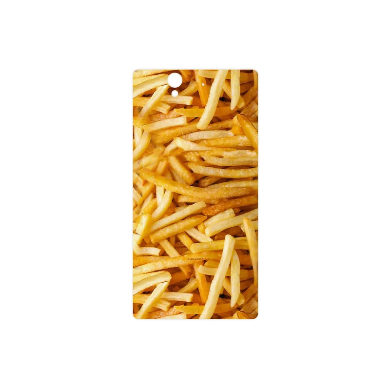 برچسب پوششی ماهوت مدل French fries مناسب برای گوشی موبایل سونی Xperia X