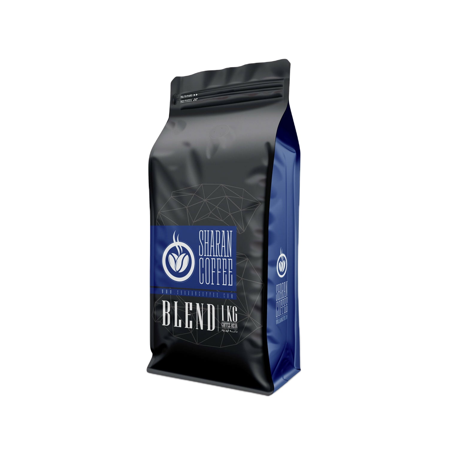 دانه قهوه ترکیبی تورنتو شاران - 1 کیلوگرم