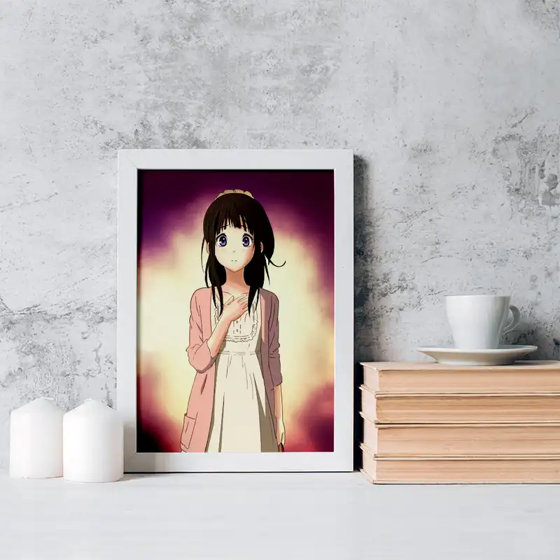 تابلو خندالو مدل چیتاندا انیمه هیوکا Hyouka کد 17093