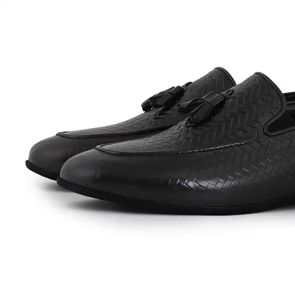 کفش مردانه چرم آگوست مدل B 230001