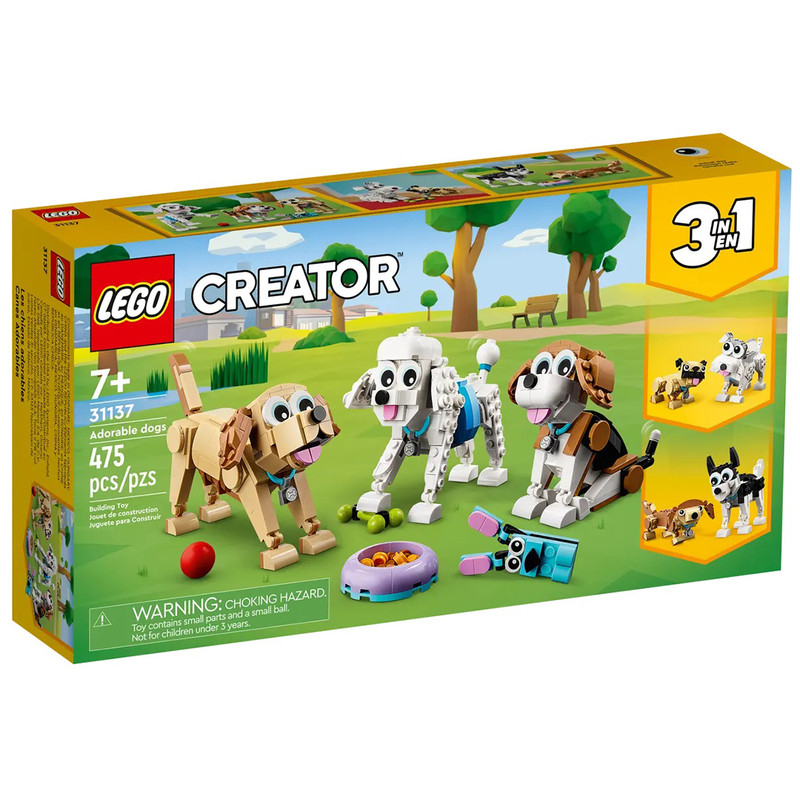 لگو سری Creator مدل Adorable Dogs 3-in-1 