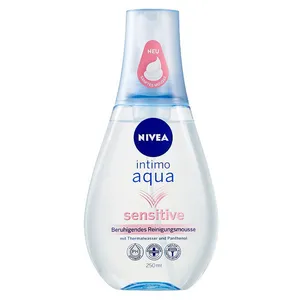 فوم بهداشتی بانوان نیوآ سری intimo aqua مدل sensitive حجم 250 میلی لیتر