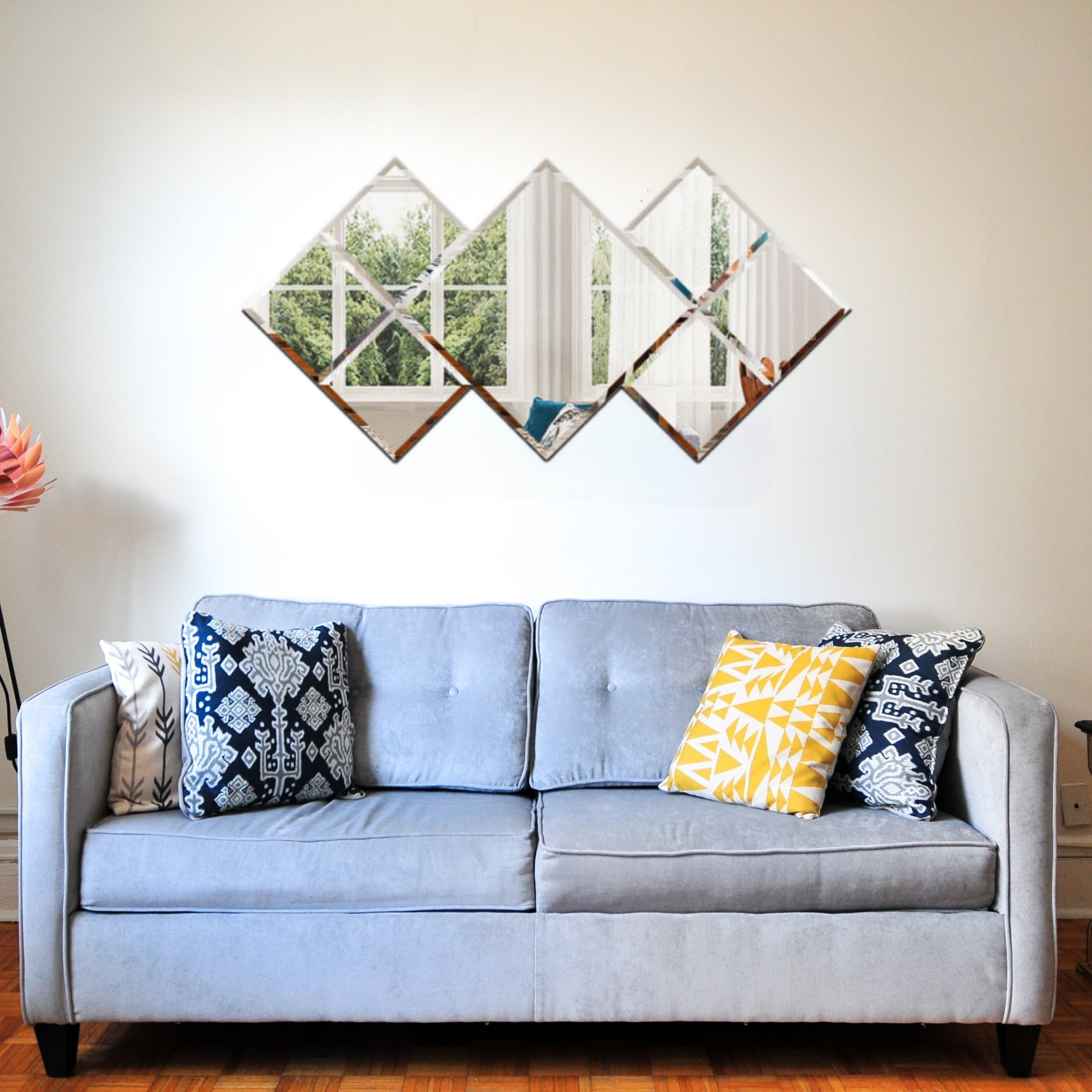 آینه مدل اِسکوار مدل trd1002