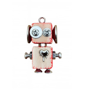 جاکلیدی چوبی هنرانه مدل رباتی کد 5