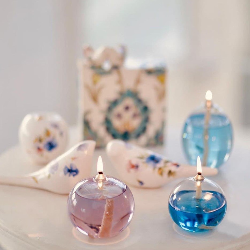 شیشه شمع مدل گرد 10