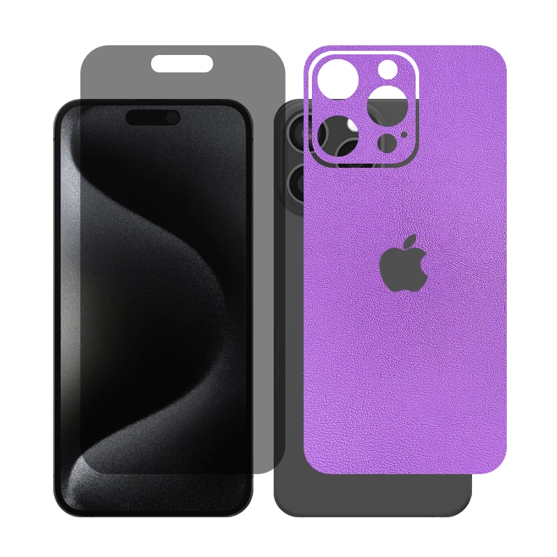 محافظ صفحه نمایش حریم شخصی گلس مدل Together مناسب برای گوشی موبایل اپل iPhone 16 Pro Max به همراه برچسب پوششی پشت گوشی