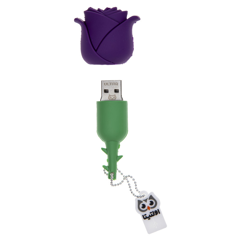فلش مموری  Usb 2.0 اولتیتا مدل گل رز  ظرفیت 64 گیگابایت