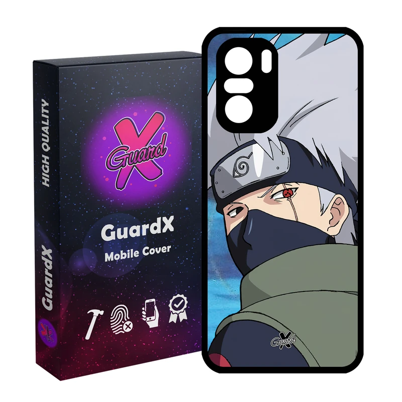 کاور گارد ایکس طرح Kakashi Anime مدل Glass10523 مناسب برای گوشی موبایل شیائومی Poco F3/MI 11X/MI 11X Pro/Redmi K40/K40 Pro