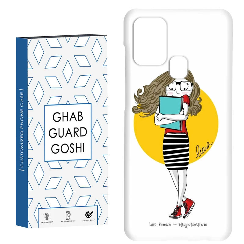 کاور قاب گارد گوشی طرح دخترانه کد Dimo-752 مناسب برای گوشی موبایل سامسونگ Galaxy A21s