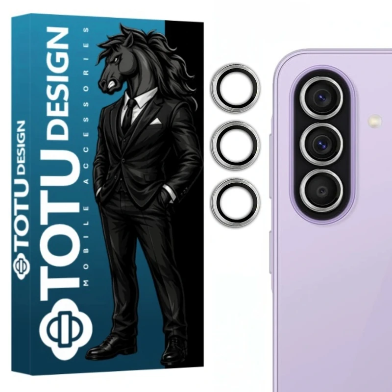 محافظ لنز دوربین فلزی توتو مدل Ring Metal مناسب برای گوشی موبایل سامسونگ Galaxy A37 / A57