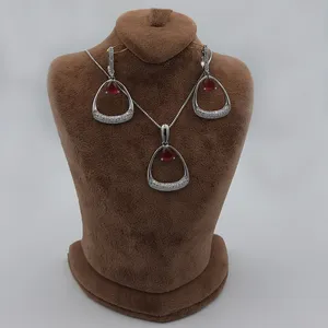 نیم ست نقره زنانه کد 2876