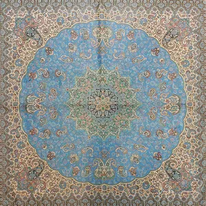 رومیزی ترمه مدل مربع کد 24