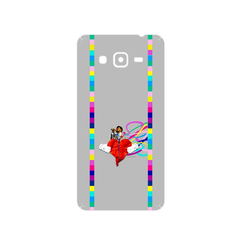 برچسب پوششی ماهوت مدل Collage of Heartbreak مناسب برای گوشی موبایل سامسونگ Galaxy Grand Prime