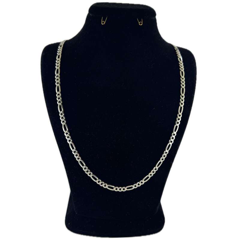 زنجیر نقره مردانه مدل فیگارو کد italy11 زنجیر نقره مردانه مدل فیگارو کد italy11