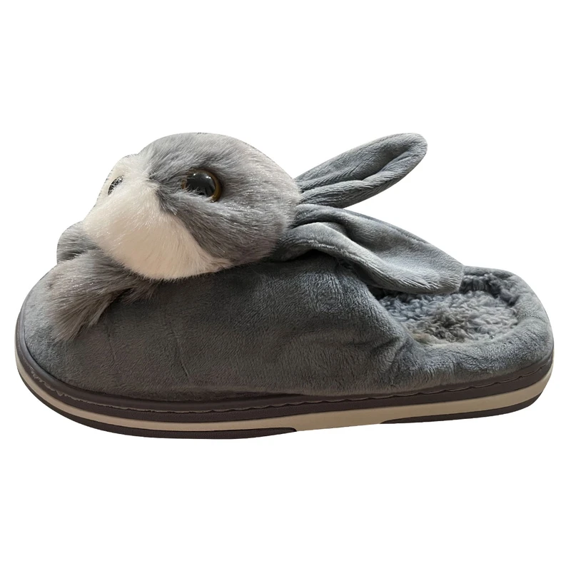 دمپایی حوله‌ای مدل زنانه خزدار کد 21