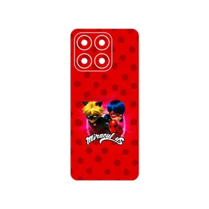 MAHOOT Ladybug and Cat Noir Cover Sticker for Honor X8a