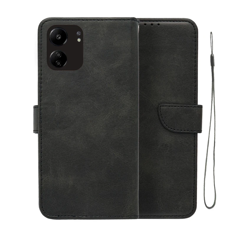 کیف کلاسوری مدل Night مناسب برای گوشی موبایل شیائومی Redmi 13C به همراه بندآویز