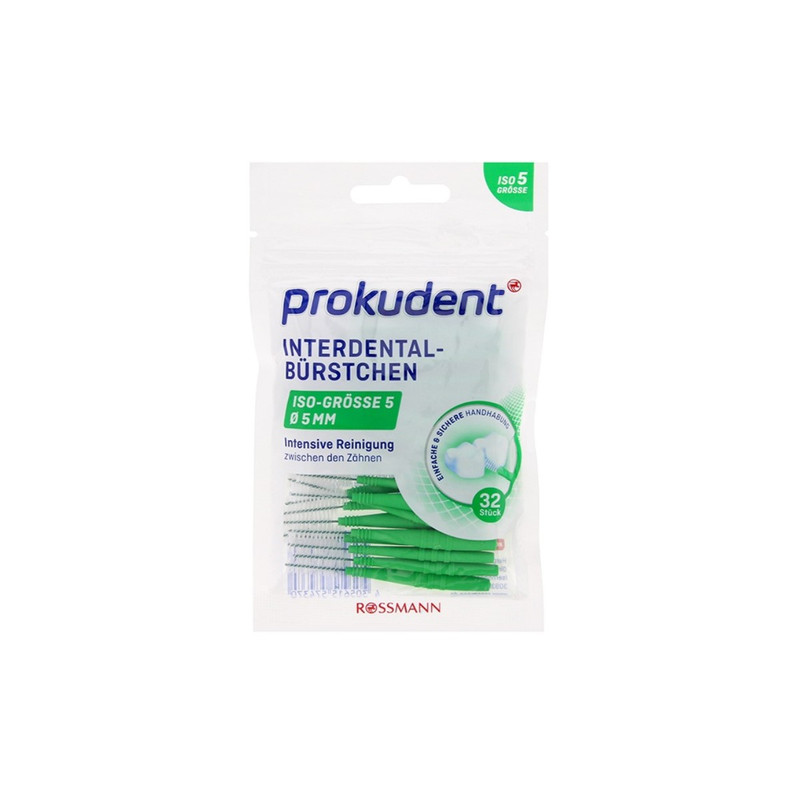 مسواک بین دندانی رزمن مدل prokudent بسته 32 عددی مسواک بین دندانی رزمن مدل prokudent بسته 32 عددی