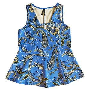 تاپ زنانه مدل بته جقه