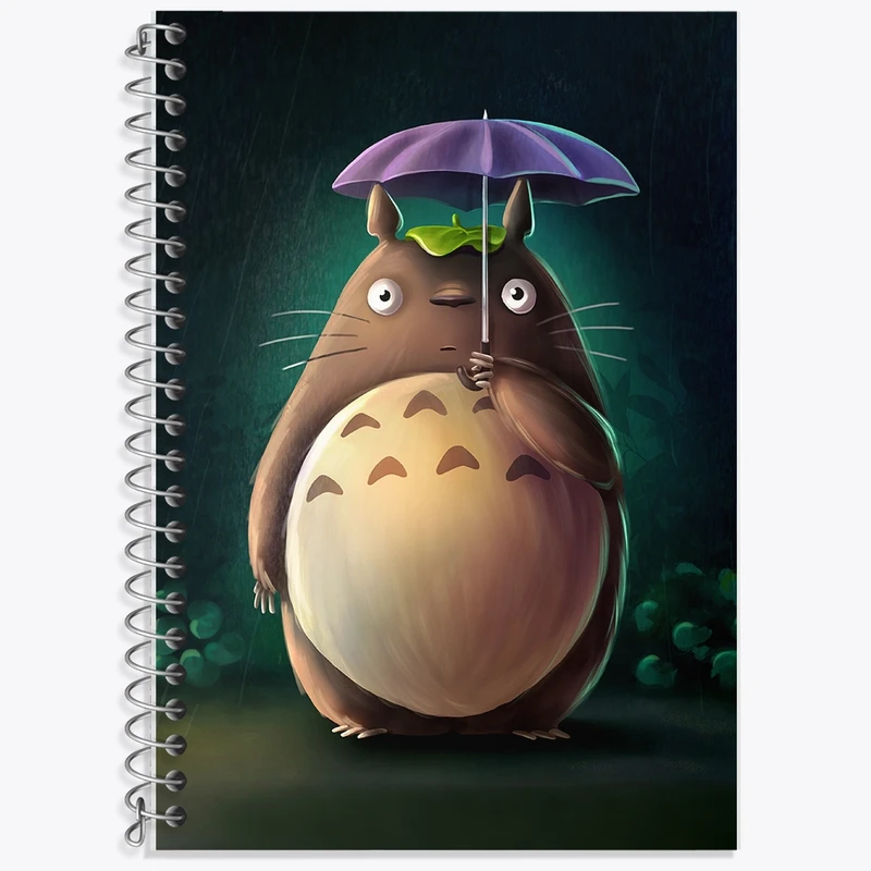 دفتر لغت 50 برگ خندالو طرح انیمه توتورو (Totoro) کد F590