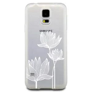 Megafone Flower C47-W Cover For Samsung Galaxy S5