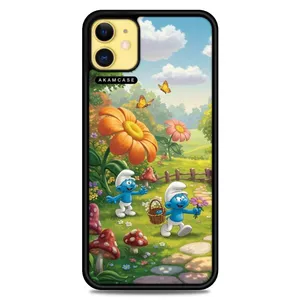 AKAM AMC-WA11-SMURFS-9 Cover For Apple iPhone 11
