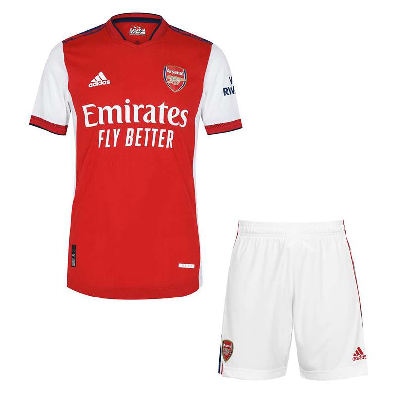 ست تی شرت و شلوارک ورزشی مردانه مدل آرسنال Home2022