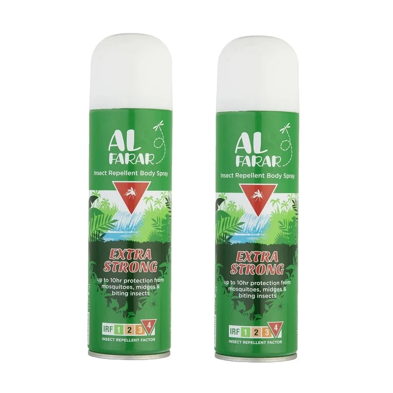 اسپری بدن دور کننده حشرات الفرار مدل EPicode-100 حجم 100 میلی لیتر مجموعه 2 عددی