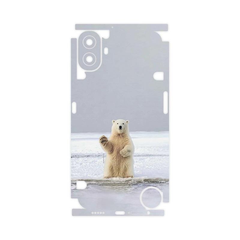 برچسب پوششی ماهوت مدل Polar_bear-FullSkin مناسب برای گوشی موبایل ناتینگ CMF Phone 1