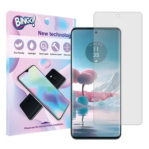 Bingo transparent Model Tough screen protector suitable for Motorola Edge 40 Neo Mobile phone