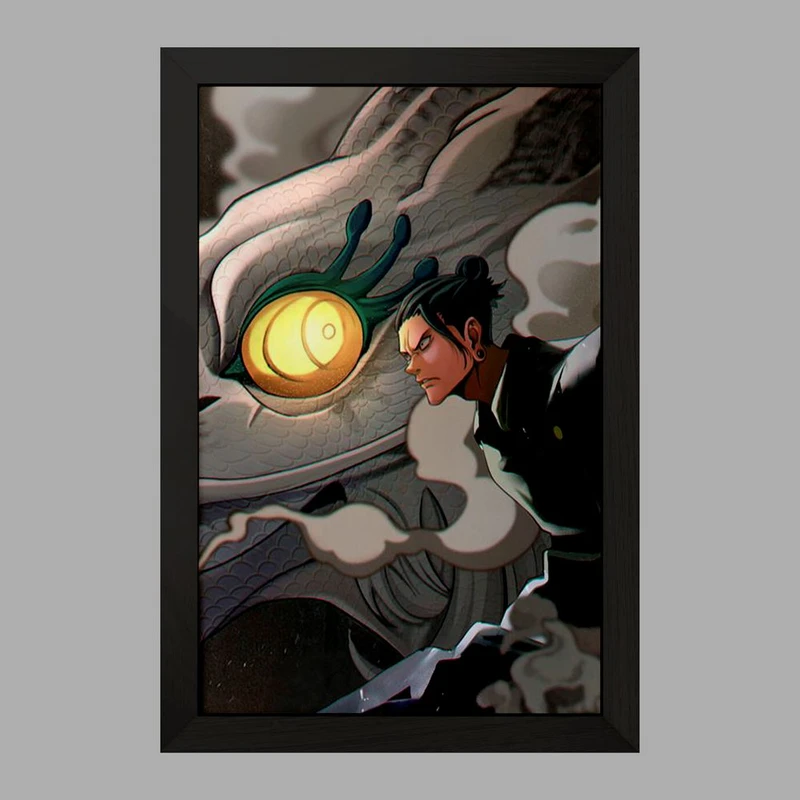 تابلو خندالو مدل گتو انیمه جوجوتسو کایزن Jujutsu Kaisen کد 30173