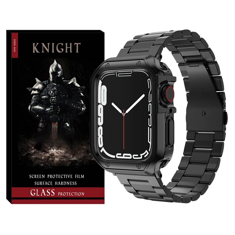 بند نایت مدل 3Lux KT مناسب برای اپل واچ سری 1/2/3 سایز 38 میلی متری به همراه کاور