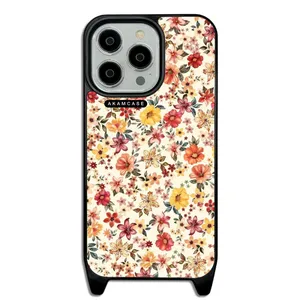 AKAM AMC-WLA13PRO-FLOWERS10 Cover For Apple iPhone 13 Pro