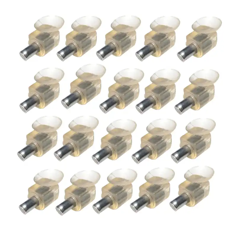 پایه نگهدارنده طبقه و شیشه مکنده مدل G12 بسته 20 عددی