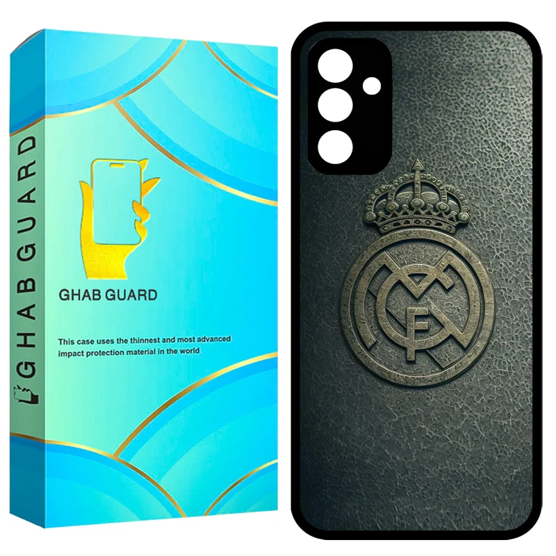 کاور قاب گارد طرح رئال مادرید مدل GCHPA34 مناسب برای گوشی سامسونگ Galaxy A34 5G