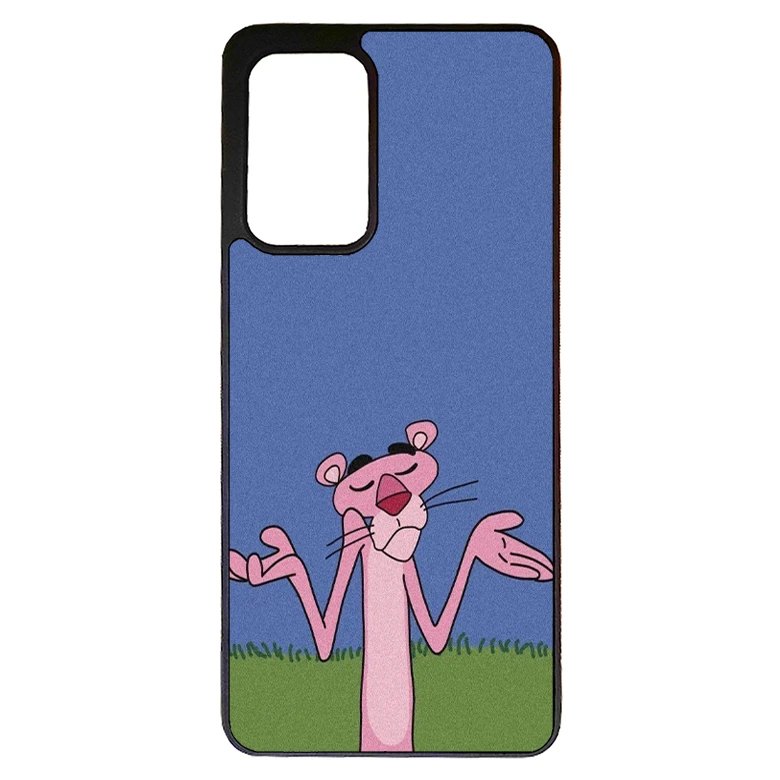 کاور گالری وبفر طرح پلنگ صورتی مناسب برای گوشی موبایل سامسونگ galaxy a33