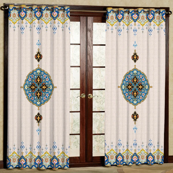 پرده مدل مخمل پانچی کد 7759 سایز 280x140 سانتی متر