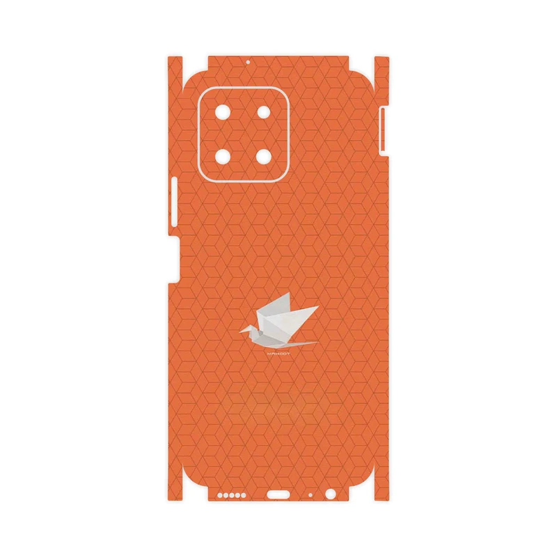 برچسب پوششی ماهوت مدل Minimalist origami bird-FullSkin مناسب برای گوشی موبایل آنر X6