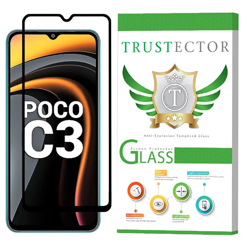   محافظ صفحه نمایش تراستکتور مدل GSS مناسب برای گوشی موبایل شیائومی Poco C3