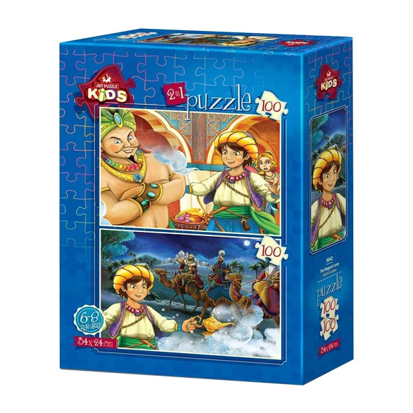 پازل 100 تکه آرت پازل مدل (5642) The Magical Lamp